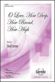 O Love, How Deep, How Broad, How High SATB choral sheet music cover Thumbnail